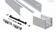 SV-X150 Top track set. Ceiling or wall mount. - 6m -  Satin anodized aluminium